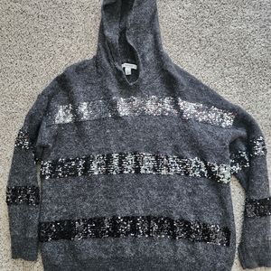 Large Nine West Sparkle Bling Sweater